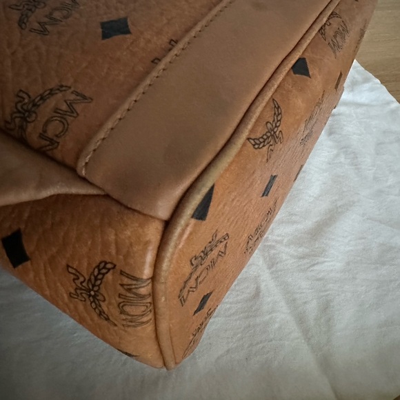 MCM Cognac Backpack With Dustbag - Picture 14 of 16